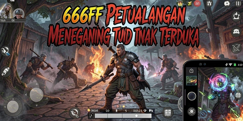 Tangkapan layar gameplay 666FF yang menunjukkan petualangan seru dan rintangan menantang.