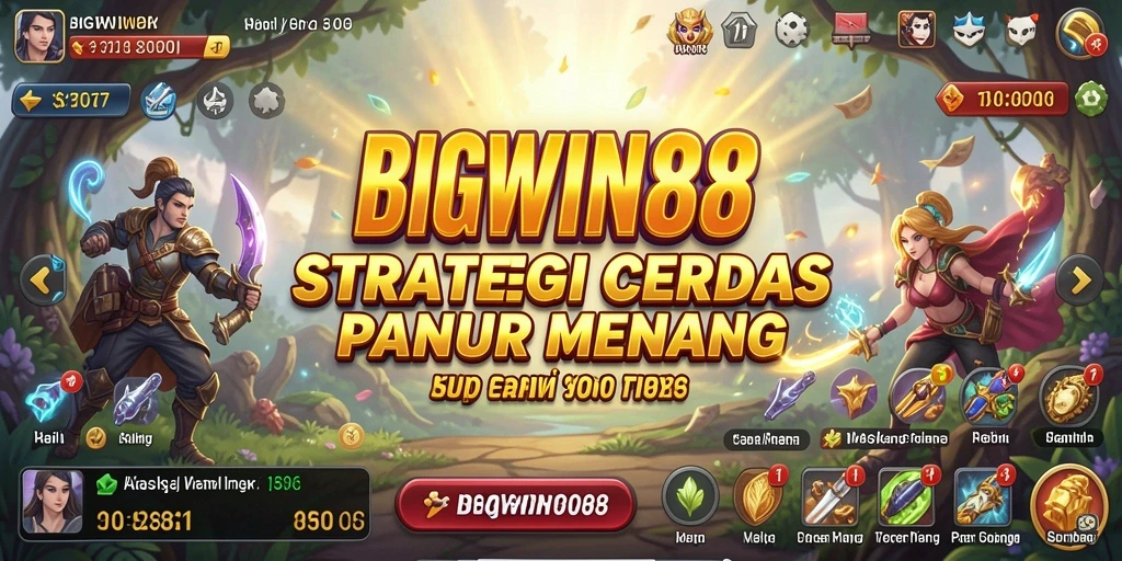 Tampilan gameplay <strong>BIGWIN88</strong> dengan strategi yang mendebarkan.
