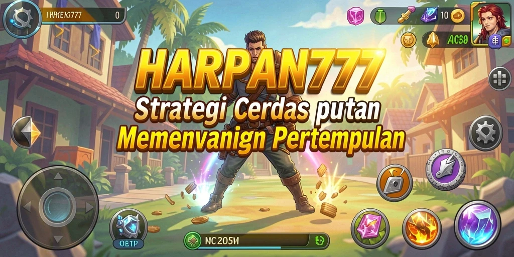 Tampilan gameplay menarik dari HARAPAN777 dengan taktik yang mendebarkan.