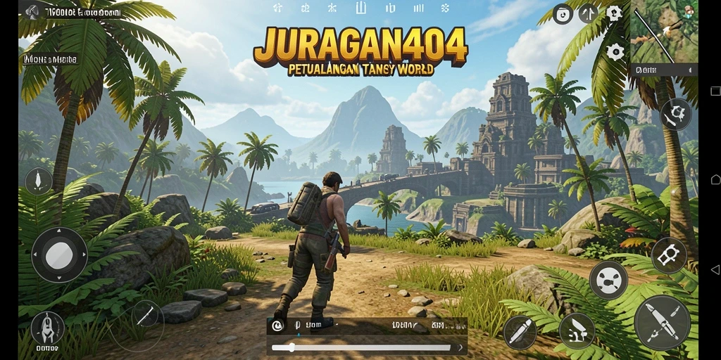 Tampilan gameplay JURAGAN404 yang memukau dalam dunia Open World.