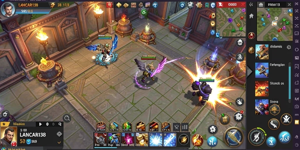 Tampilan gameplay menarik dari LANCAR138 yang penuh strategi.