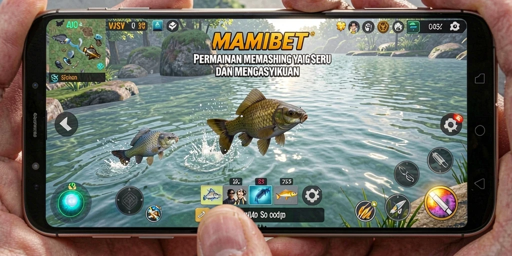 Tampilan gameplay MAMIBET yang menarik di dunia memancing.