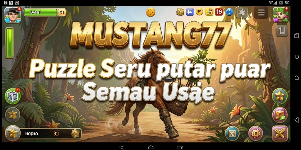Tampilan menarik dari gameplay <strong>MUSTANG77</strong> yang menantang.