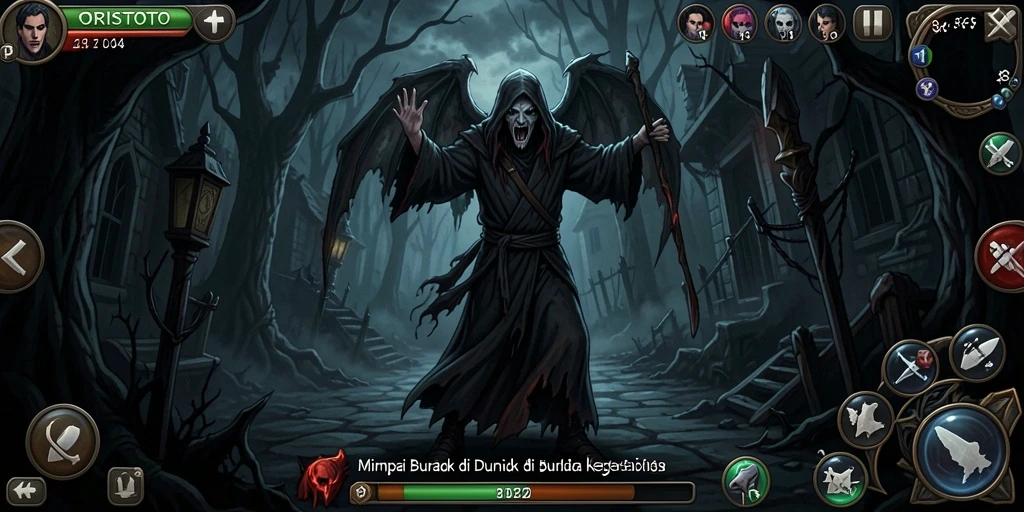 Gameplay menakutkan di dunia gelap ORISTOTO.
