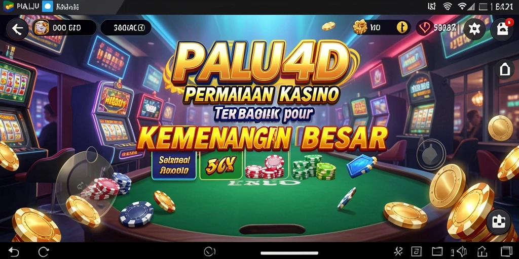 Tampilan gameplay dinamis di PALU4D yang menarik.
