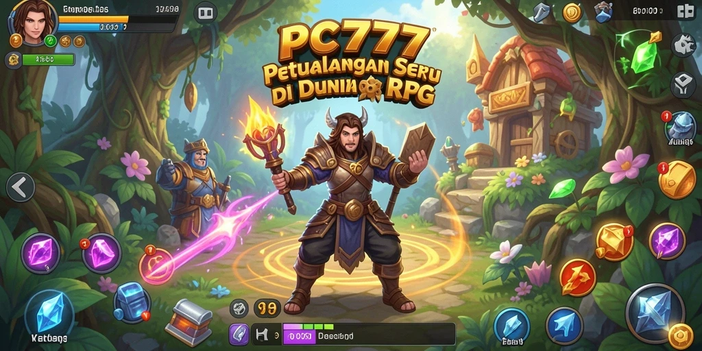 Tampilan gameplay RPG yang menarik dan penuh aksi.