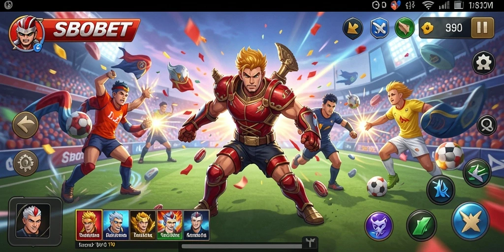 Tampilan gameplay <strong>SBOBET</strong> yang menarik dengan simulasi yang mendetail.