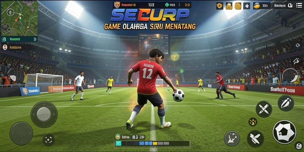 Tampilan gameplay SERURP yang memukau dan seru.