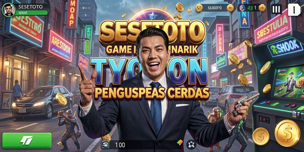 Tampilan gameplay SESETOTO yang menantang dan mendidik.