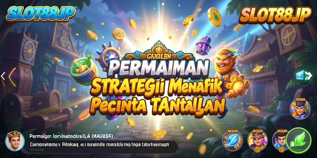 Tampilan gameplay SLOT88JP yang menegangkan dan penuh strategi.
