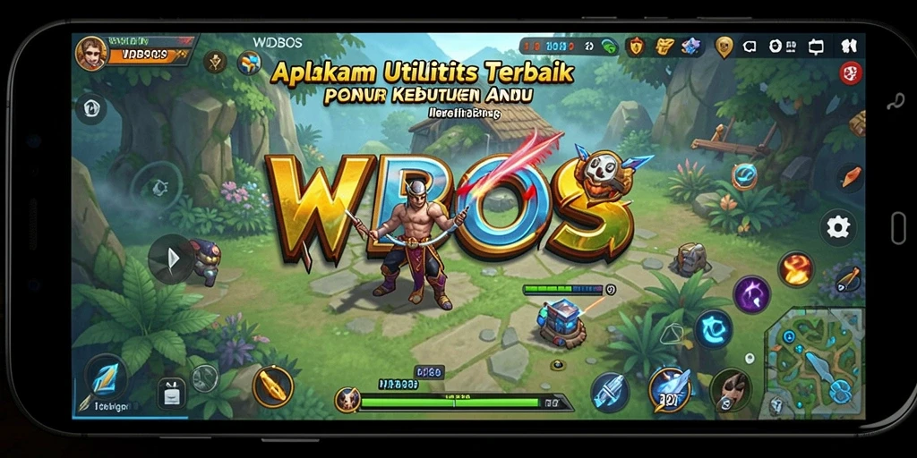 Tampilan utama WDBOS dengan fitur optimasi yang lengkap.